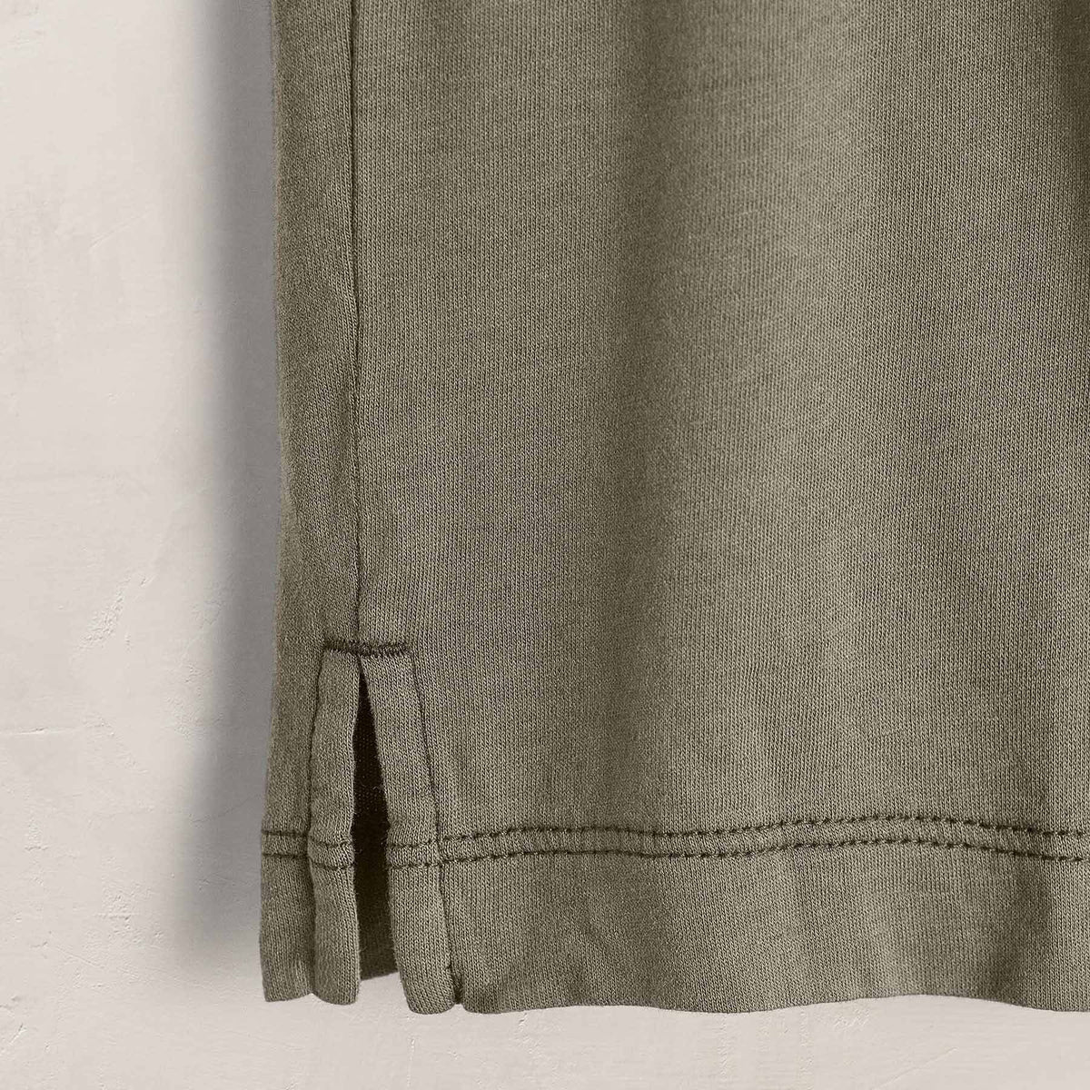 Brushed Lotus Polo in Birch | James Perse Los Angeles