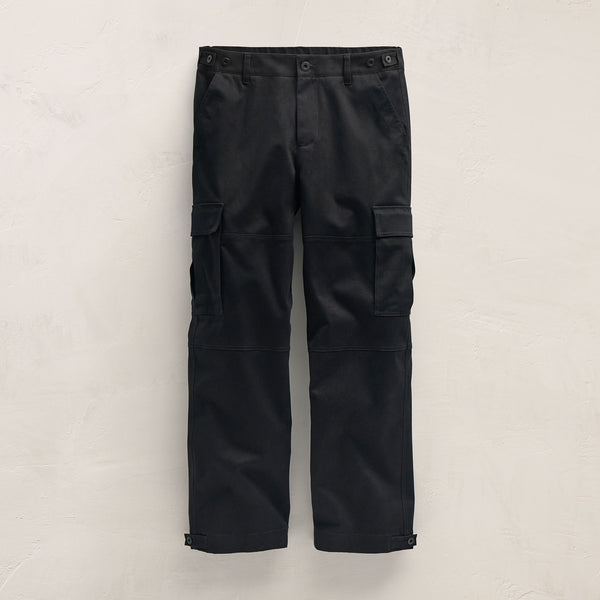 Cashmere Touch Cotton Cargo in Black | James Perse Los Angeles