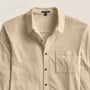 Clean Finish Jersey Shirt in Light Khaki | James Perse Los Angeles