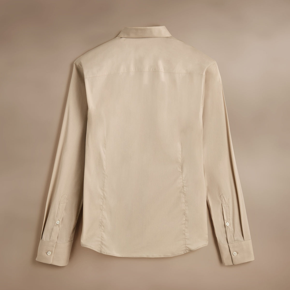 Matte Stretch Poplin Dress Shirt in Faint | James Perse Los Angeles