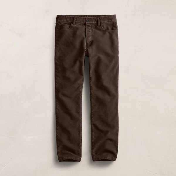 Cotton Moleskin 5 Pocket Pant in Porcupine | James Perse Los Angeles