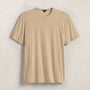 Luxe Lotus Jersey Tee in Light Khaki | James Perse Los Angeles