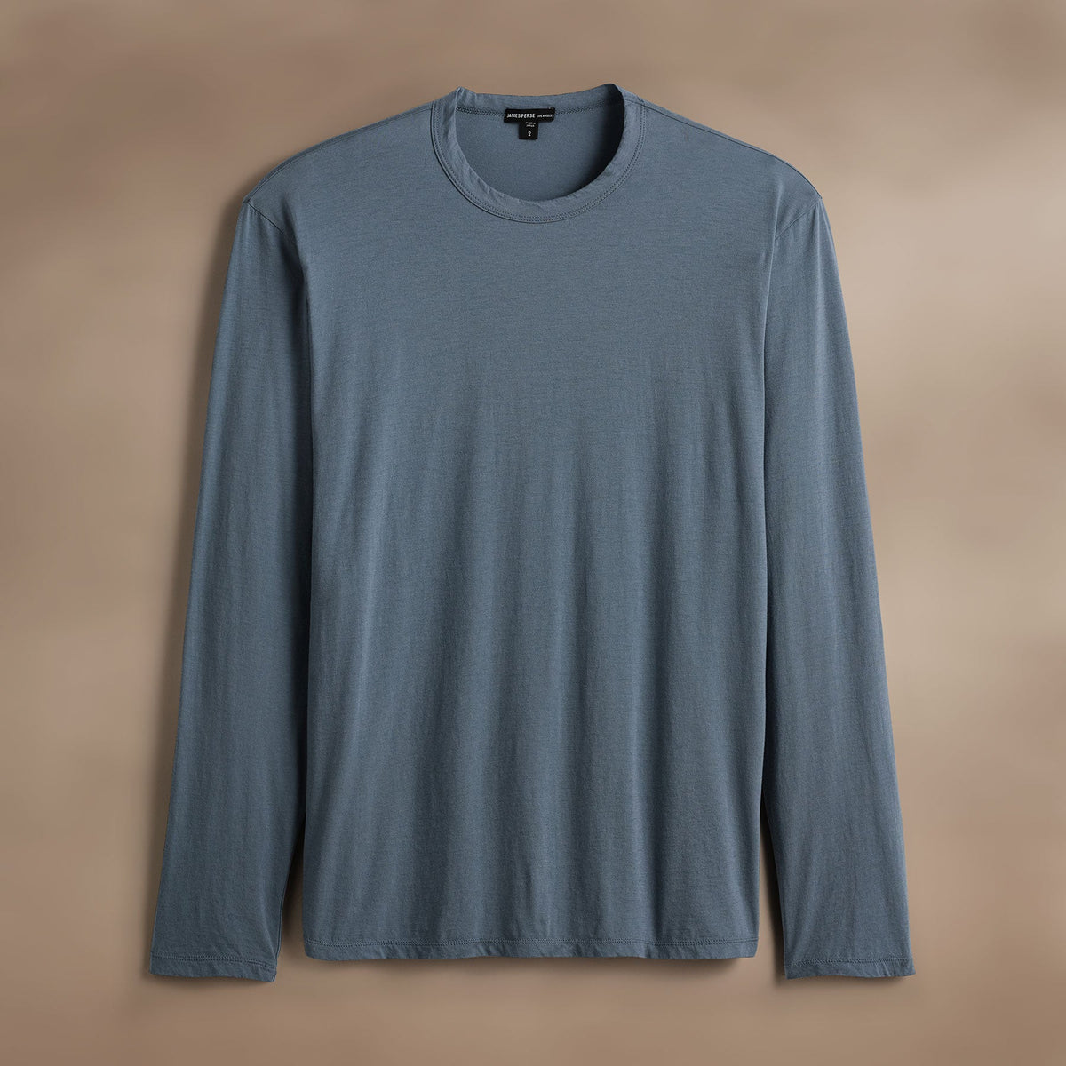 Luxe Lotus Jersey Crew in Cascade | James Perse Los Angeles
