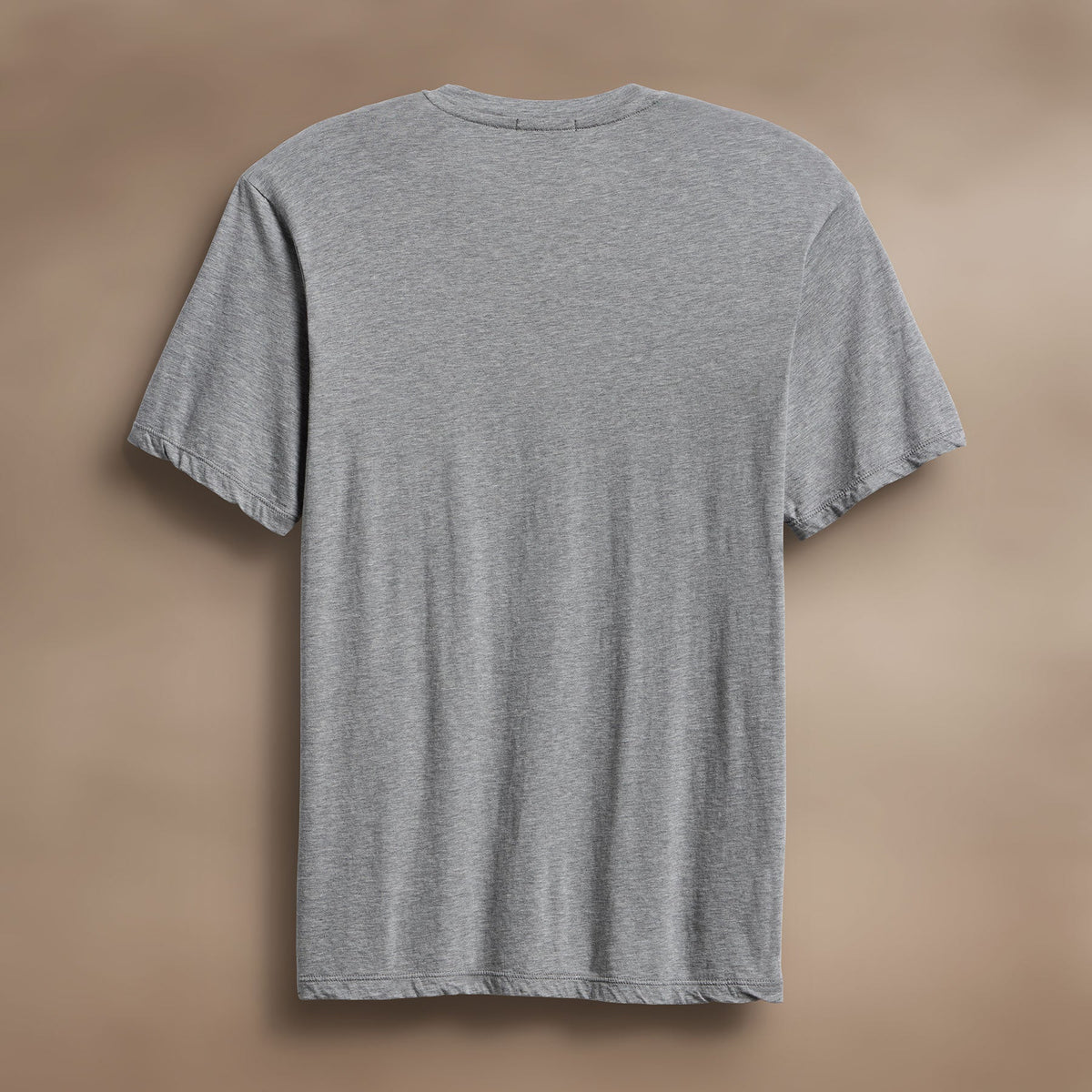 Luxe Lotus Jersey V Neck in Heather Grey | James Perse Los Angeles