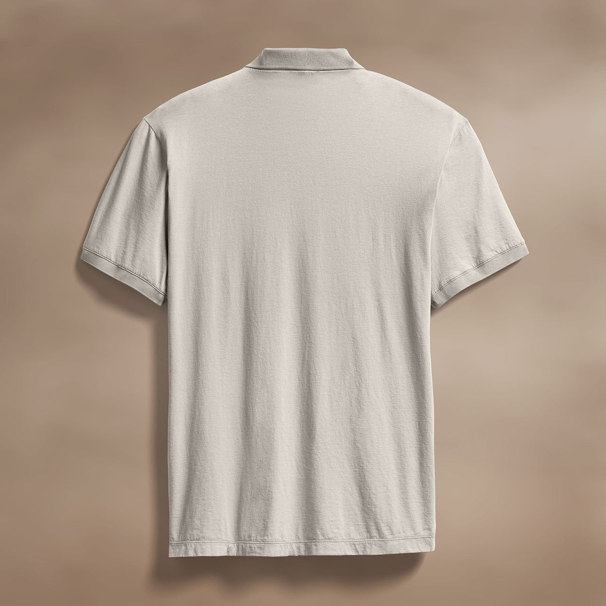 Luxe Lotus Jersey Polo in Salt | James Perse Los Angeles