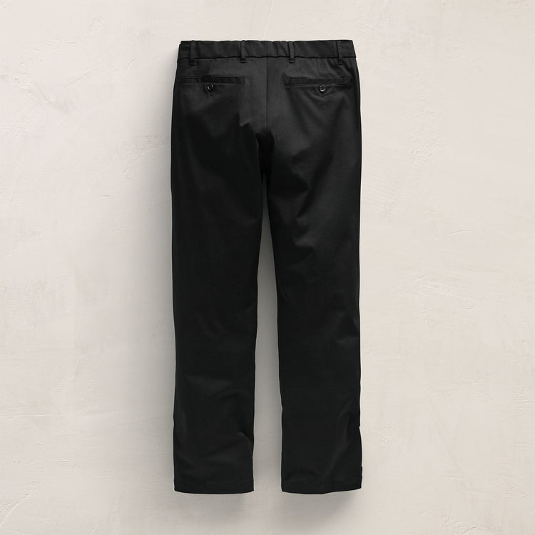 Stretch Micro Twl Golf Trouser in Black | James Perse Los Angeles