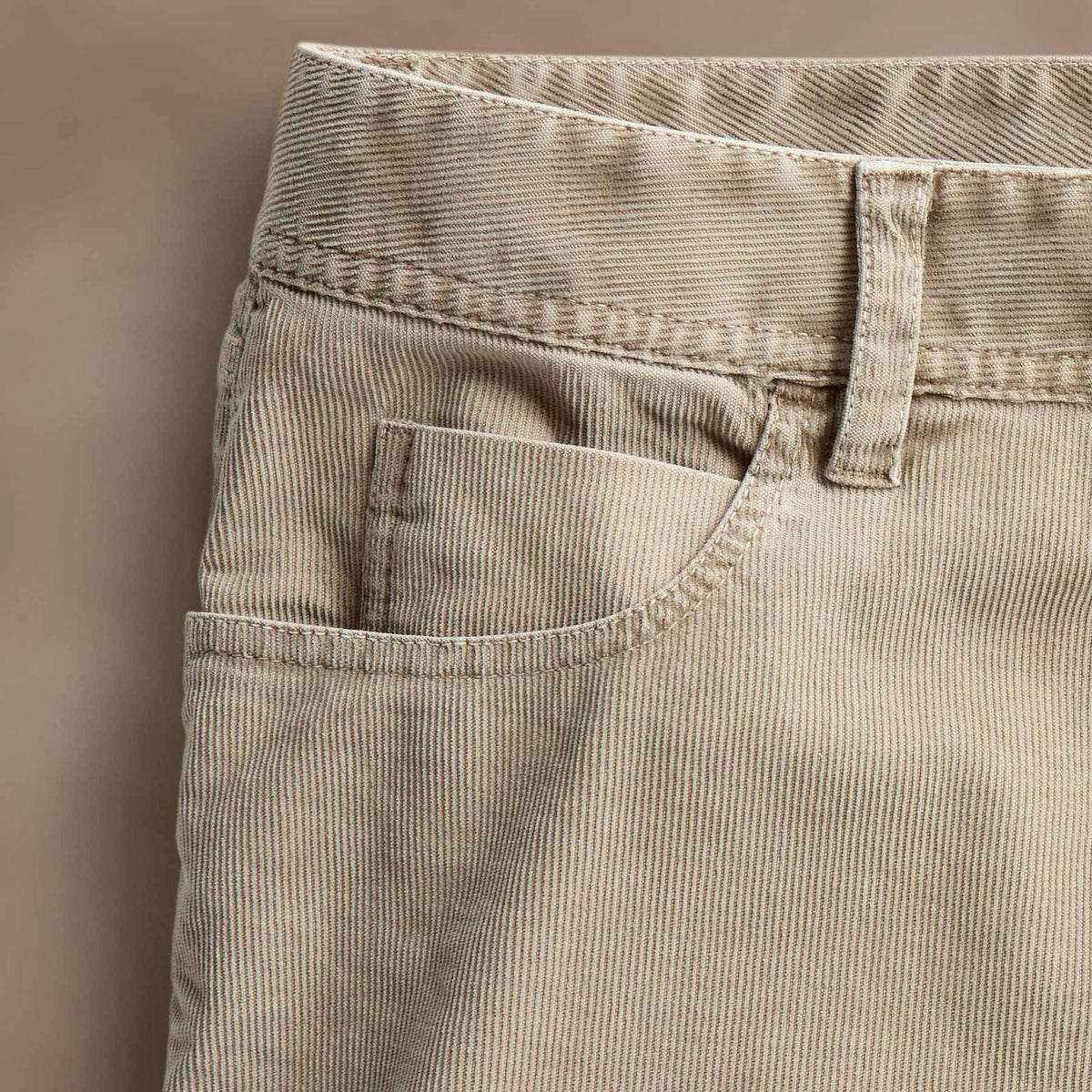 5 Pocket Corduroy Pant in Overcast Pigment | James Perse Los Angeles