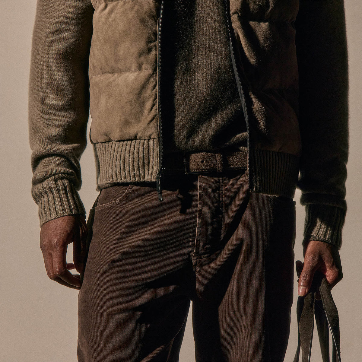 5 Pocket Corduroy Pant in Porcupine | James Perse Los Angeles