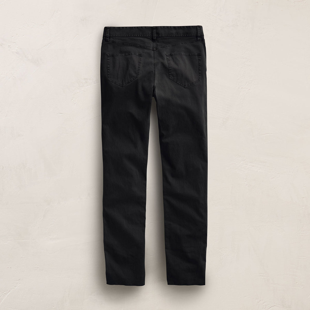 Brushed Twill 5 Pocket Pant in Black | James Perse Los Angeles