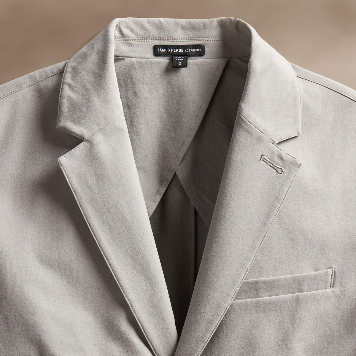 Performance Blazer in Concrete | James Perse Los Angeles