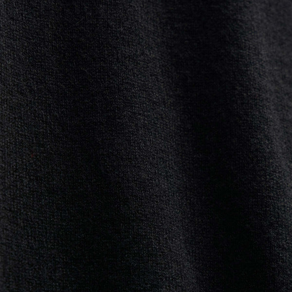 Italian Spun Cashmere Crew in Black/Anthracite | James Perse Los Angeles
