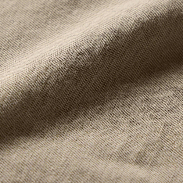 Slub Jersey Open Polo in Overcast Pigment | James Perse Los Angeles