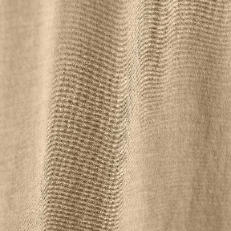 Clear Jersey Crew in Light Khaki Pigment | James Perse Los Angeles