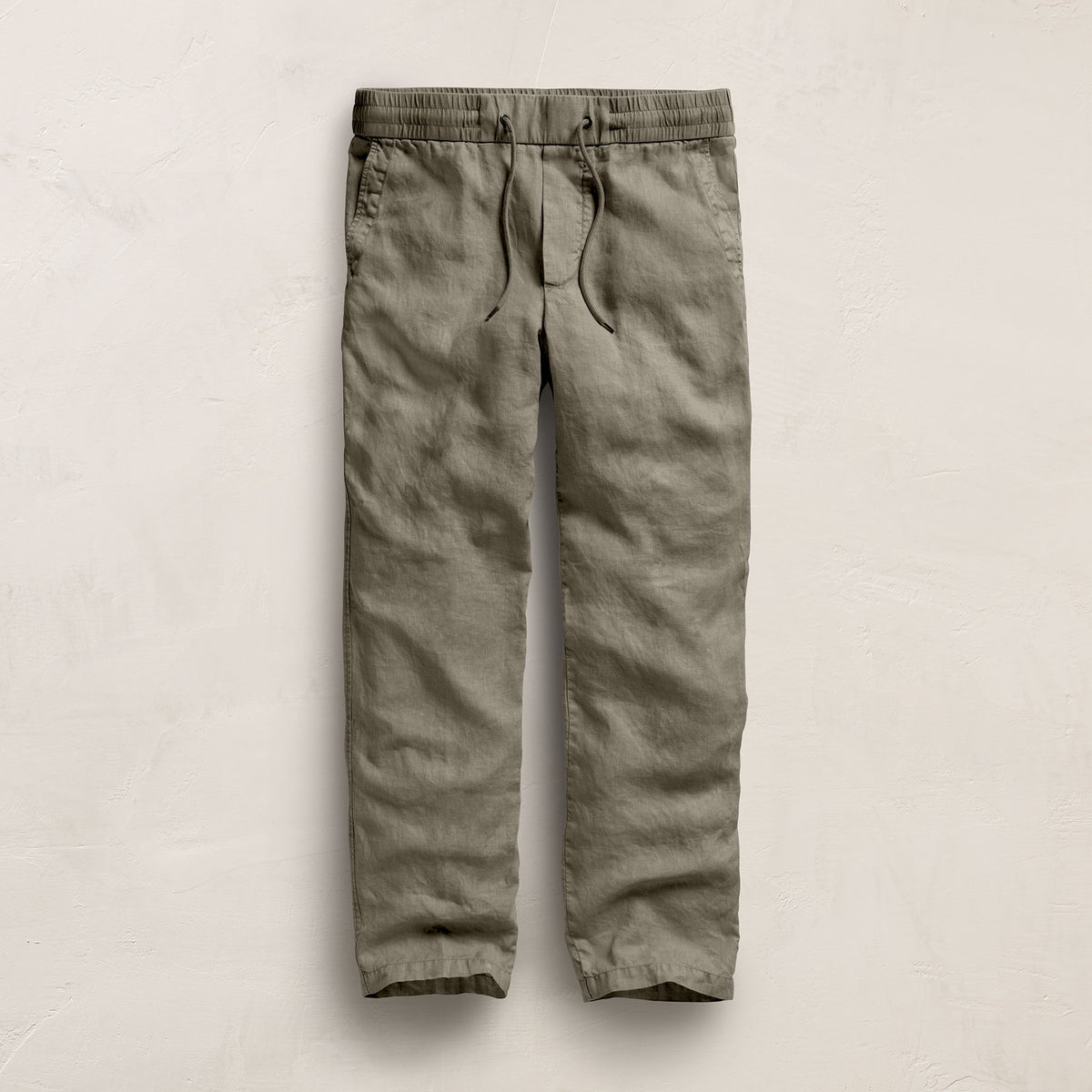 Relaxed Linen Pant in Birch Pigment | James Perse Los Angeles