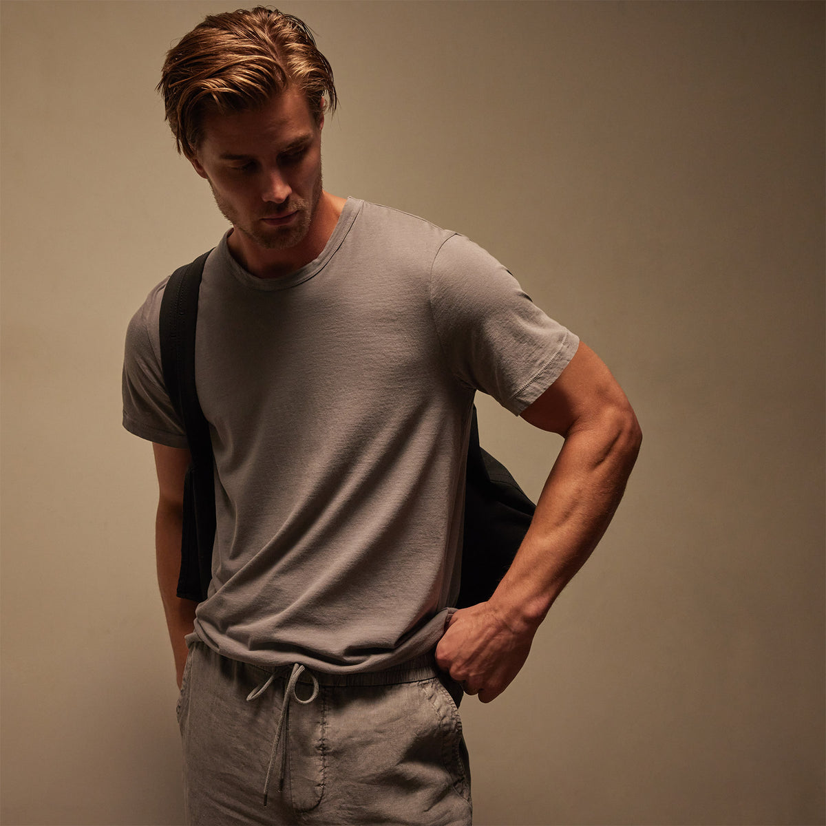 Men's Classic T Shirt Gift Set in Black/White/Lake Pigment/ Silver Grey Pigment/ Zephyr Pigment | James Perse Los Angeles