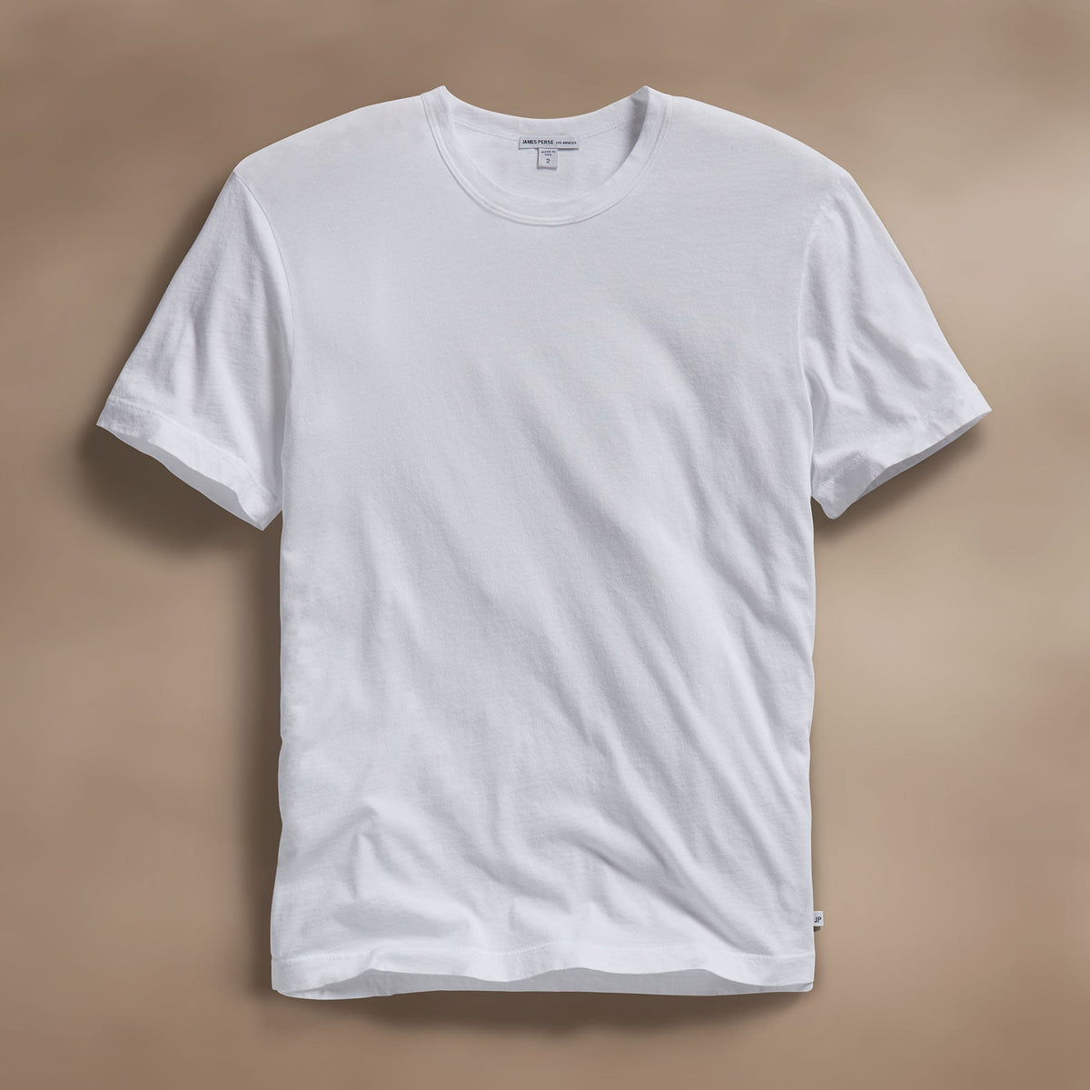 Short Sleeve Crew Neck in White | James Perse Los Angeles