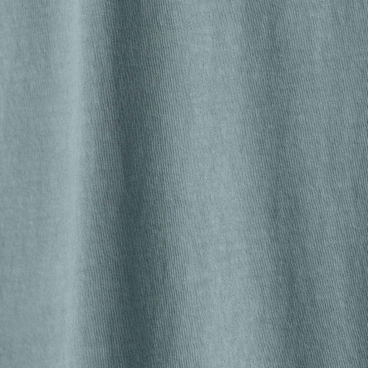 Long Sleeve Crew Neck in Azure Pigment | James Perse Los Angeles