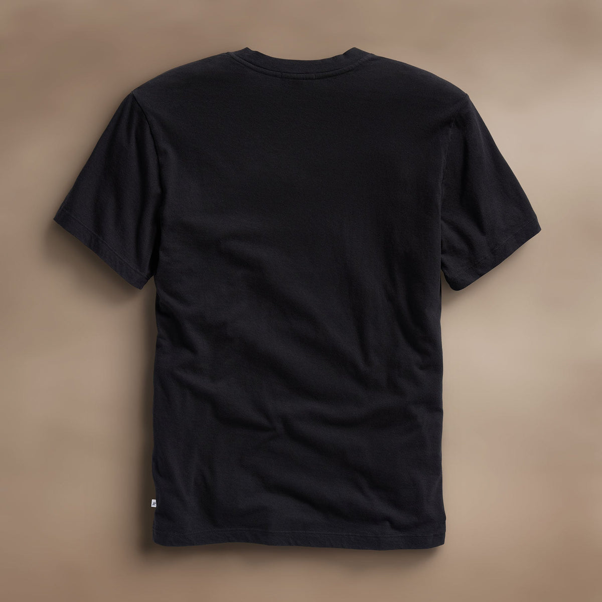 Short Sleeve V Neck in Black | James Perse Los Angeles
