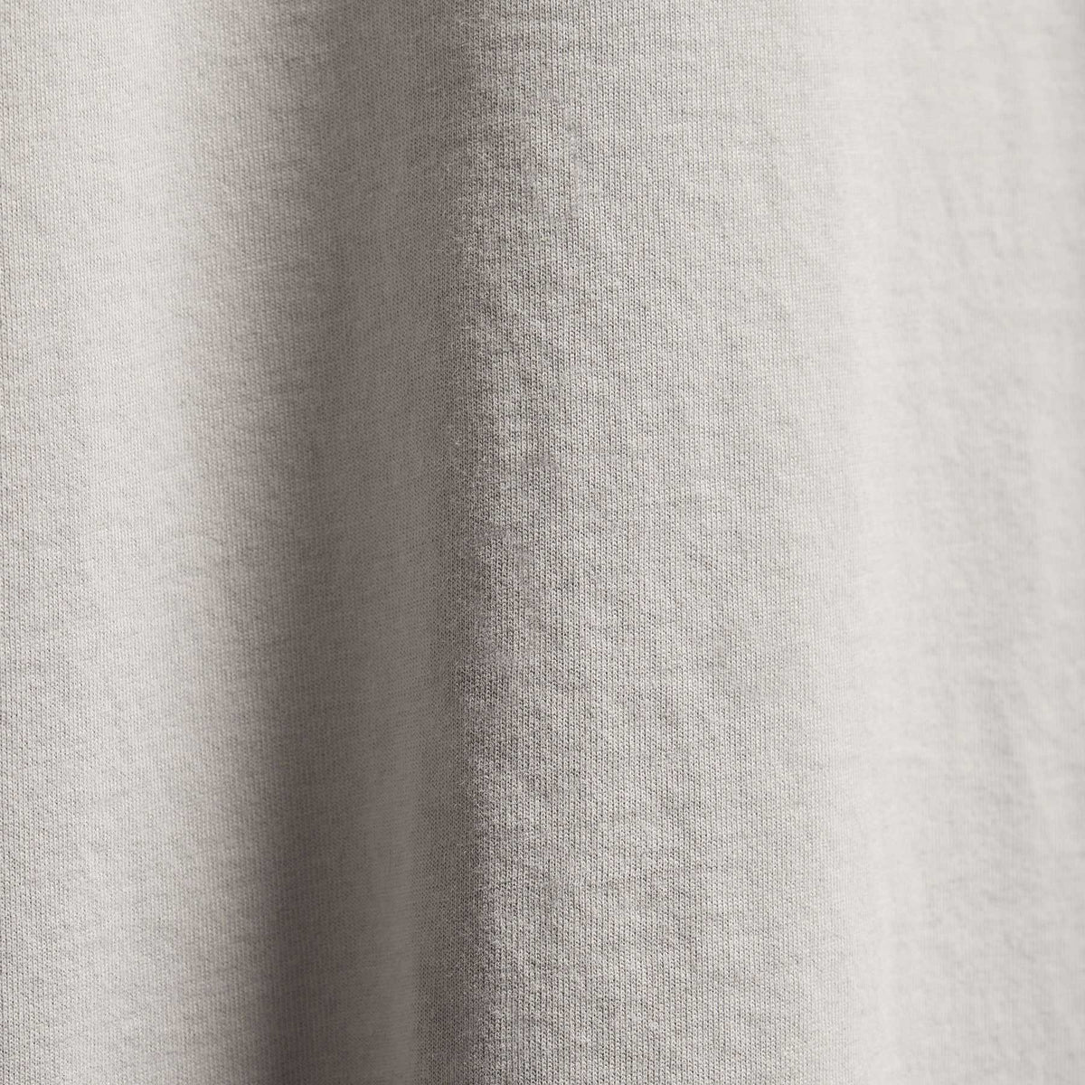 Luxury Organic Jersey Half Zip in Concrete | James Perse Los Angeles