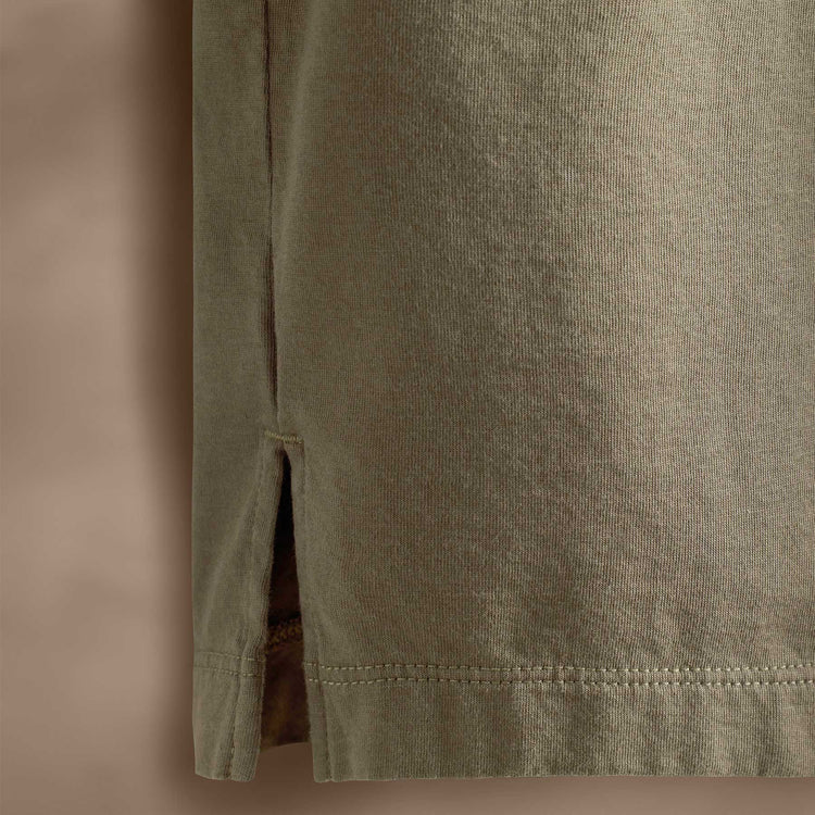 Long Sleeve Pocket Crew in Peet | James Perse Los Angeles