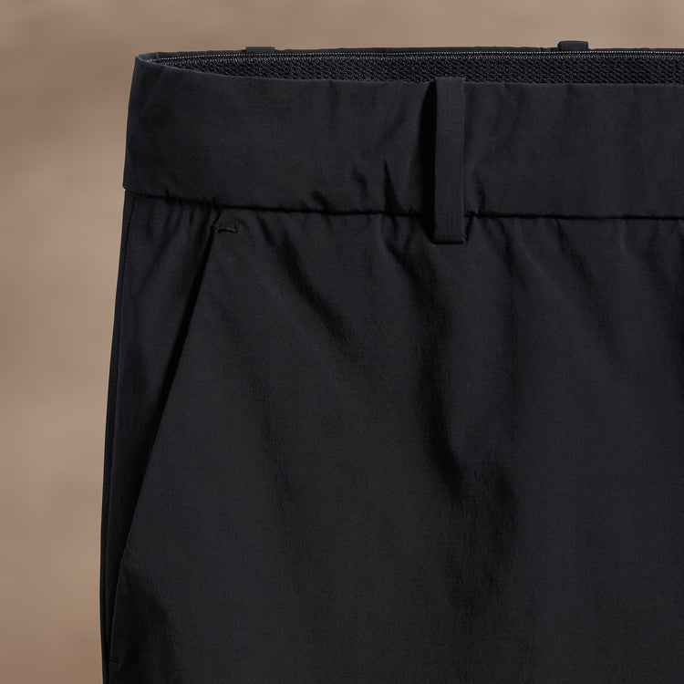 Cotton Poplin Trouser in Black | James Perse Los Angeles