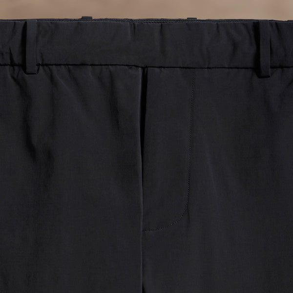 Cotton Poplin Trouser in Black | James Perse Los Angeles