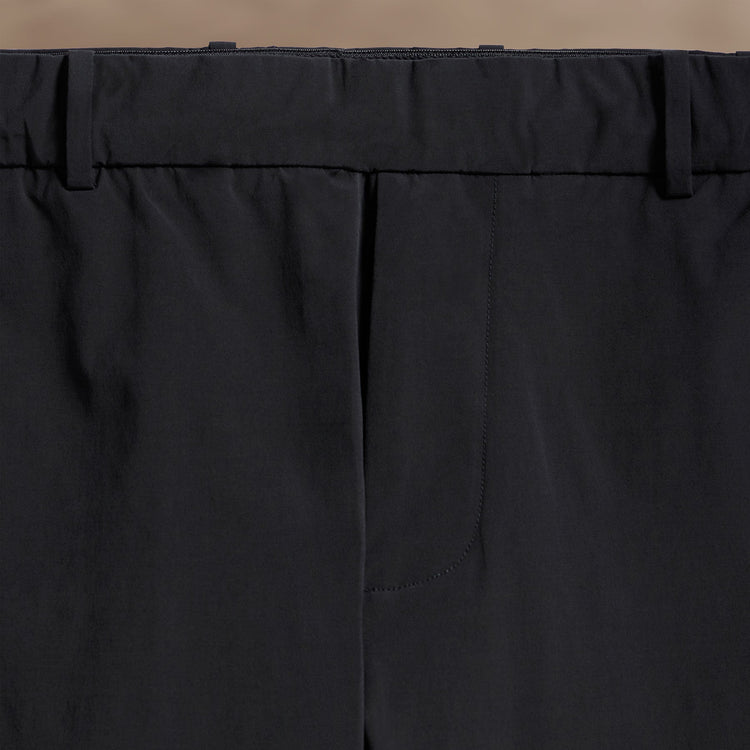 Cotton Poplin Trouser in Black | James Perse Los Angeles