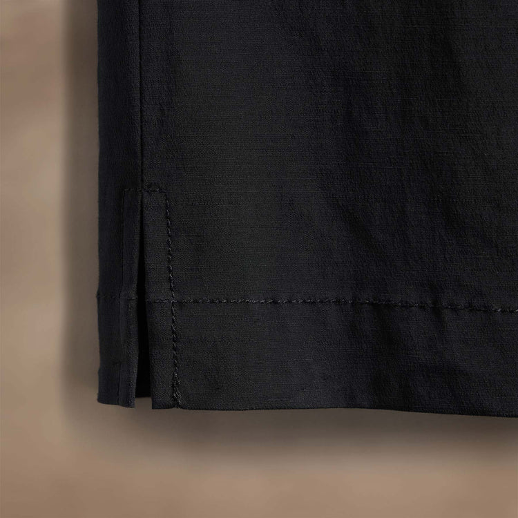 Cotton Poplin Trouser in Black | James Perse Los Angeles