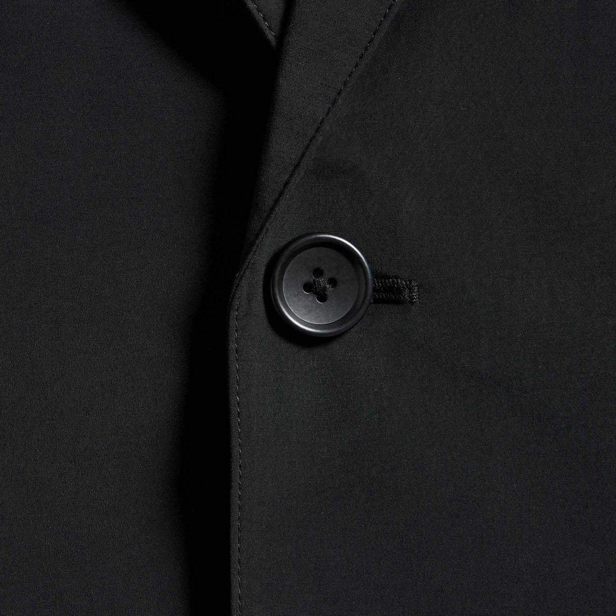 Cotton Poplin Blazer in Black | James Perse Los Angeles