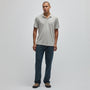 Recycled Cotton Jersey Polo in Salt | James Perse Los Angeles