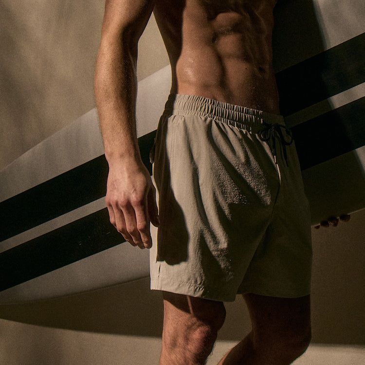 Ripstop Boardshort in Salt | James Perse Los Angeles