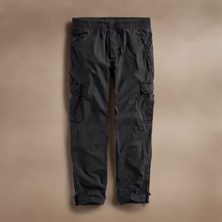 Strtch Spm Ppln Zp Pocket Crg in Magma Pigment | James Perse Los Angeles