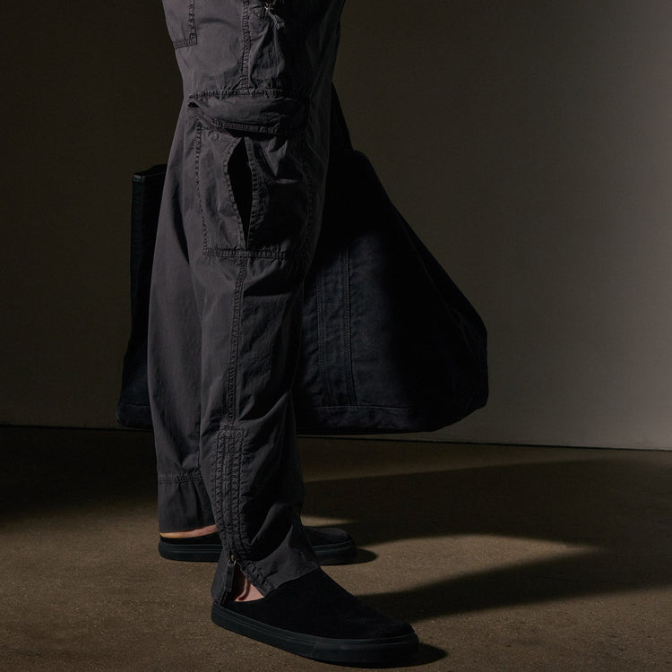 Strtch Spm Ppln Zp Pocket Crg in Magma Pigment | James Perse Los Angeles