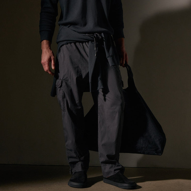 Strtch Spm Ppln Zp Pocket Crg in Magma Pigment | James Perse Los Angeles