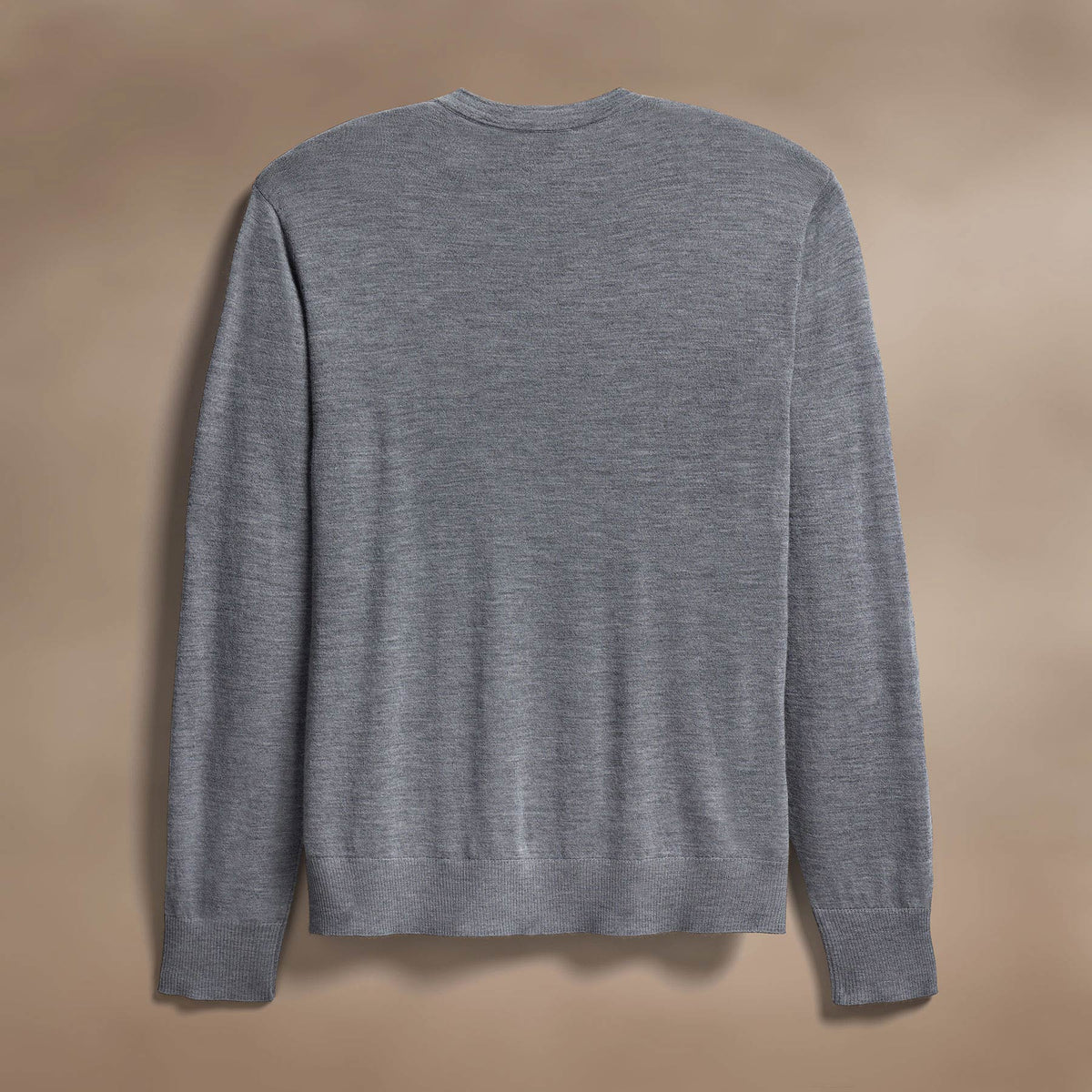 Ultra Fine Cshmr VinNeck Sweater in Flannel | James Perse Los Angeles