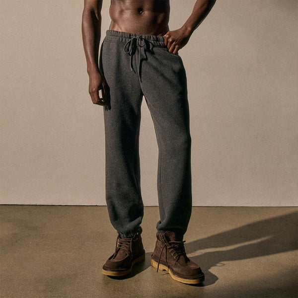 Cozy Sweatpant in Heather Charcoal | James Perse Los Angeles
