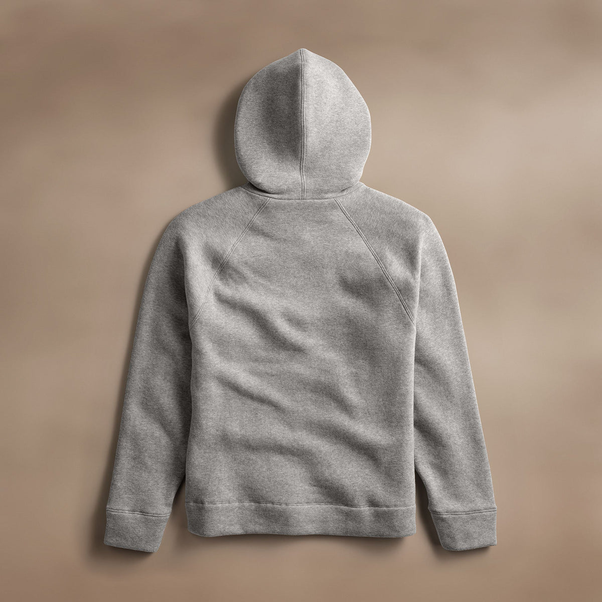 Cozy Hooded Sweatshirt in Heather Grey | James Perse Los Angeles