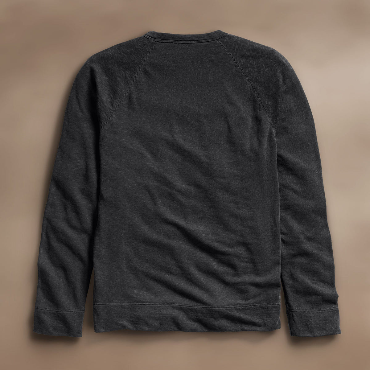 Vintage French Terry Sweatshirt in Carbon Pigment | James Perse Los Angeles