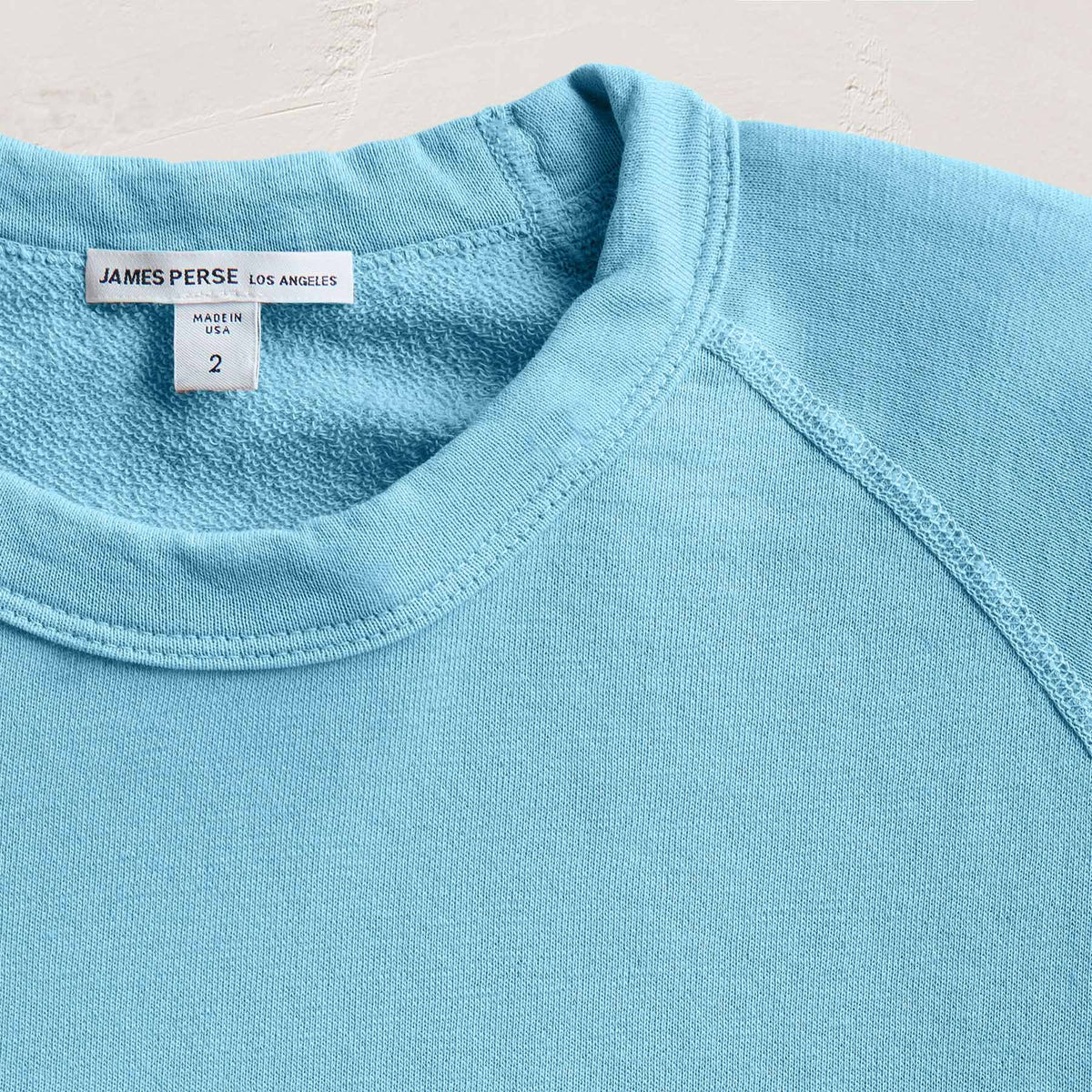 Vintage French Terry Sweatshirt in Skipper Pigment | James Perse Los Angeles