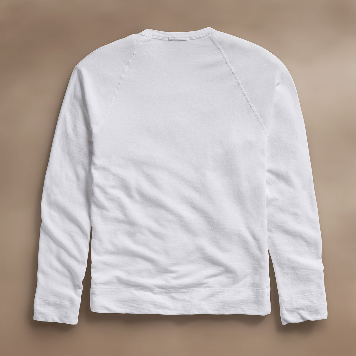 Vintage French Terry Sweatshirt in White | James Perse Los Angeles