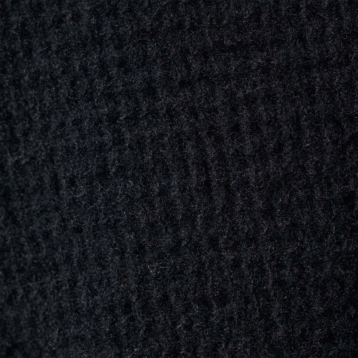 Brushed Thermal Half Zip in Black | James Perse Los Angeles