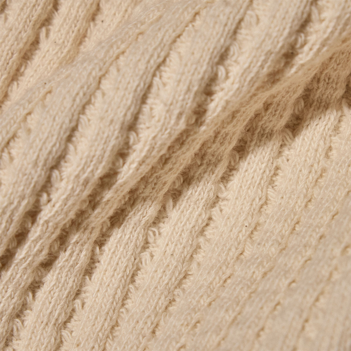 Thermal Sweatshirt in Natural | James Perse Los Angeles