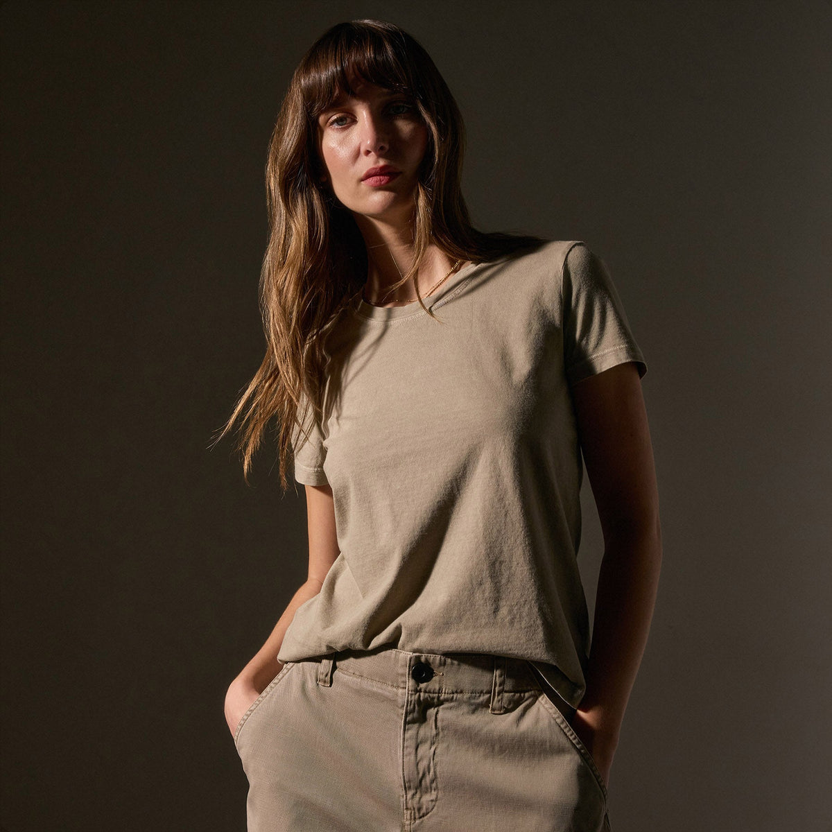 Vintage Little Boy Tee in Overcast Pigment | James Perse Los Angeles