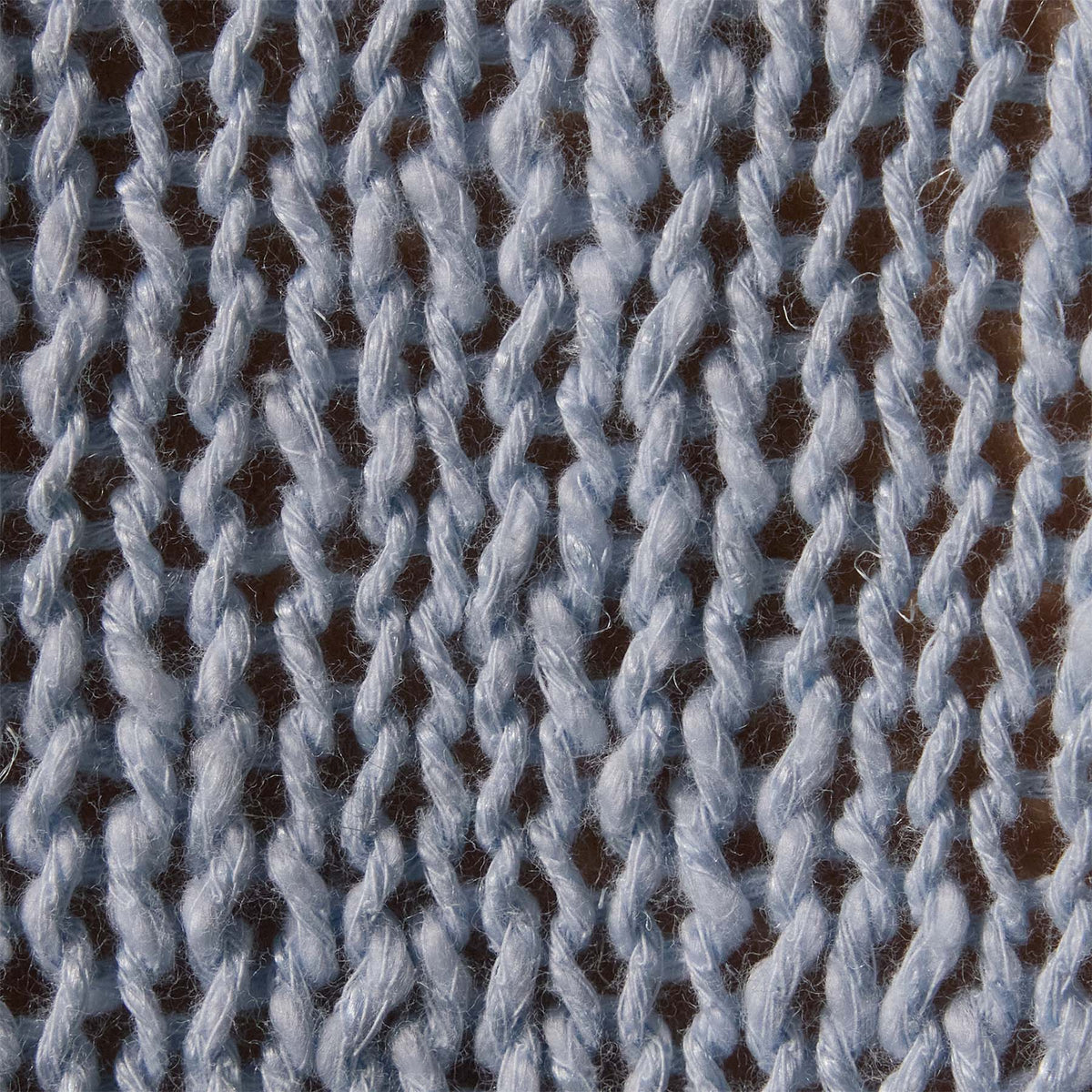 Cotton Linen Knit Crew Neck in Bleached Blue | James Perse Los Angeles