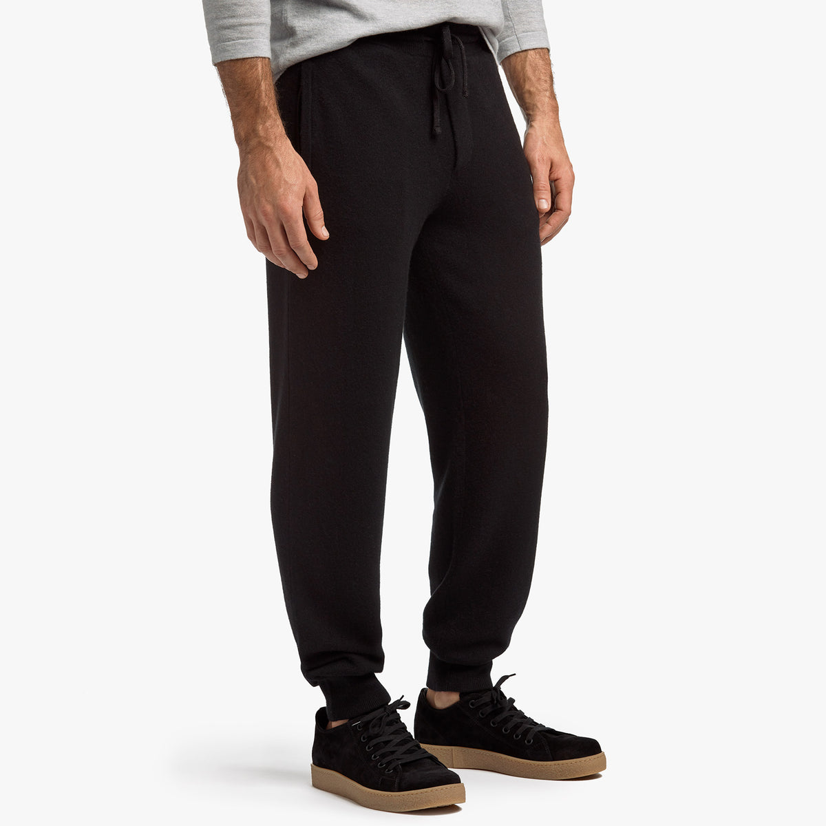 Baby Cashmere Track Pant In Black | James Perse Los Angeles