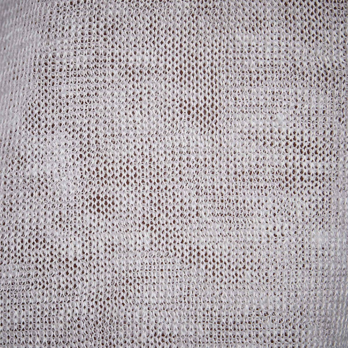 Fine Linen Double Layer Short Sleeve Crew in White/White | James Perse Los Angeles