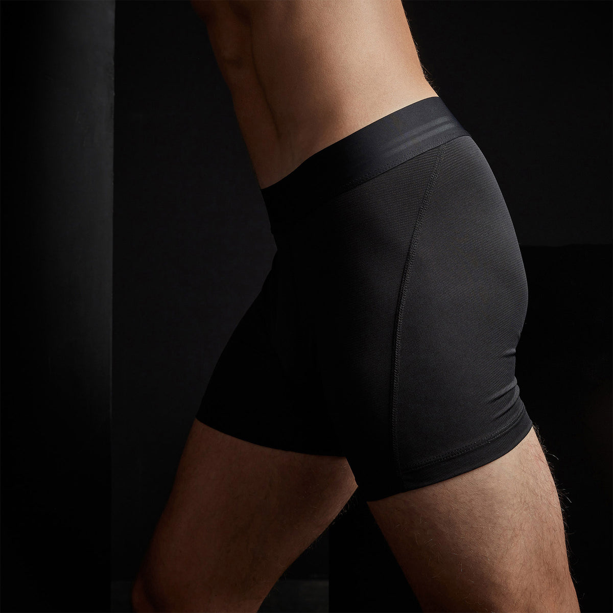 Y/OSEMITE Performance Sport Boxer Short In Black | James Perse Los Angeles