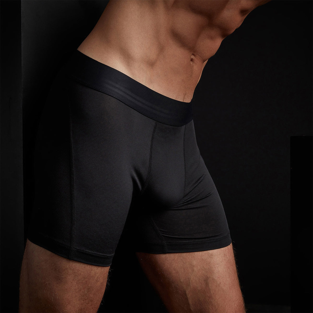 Y/OSEMITE Performance Sport Boxer Short In Black | James Perse Los Angeles