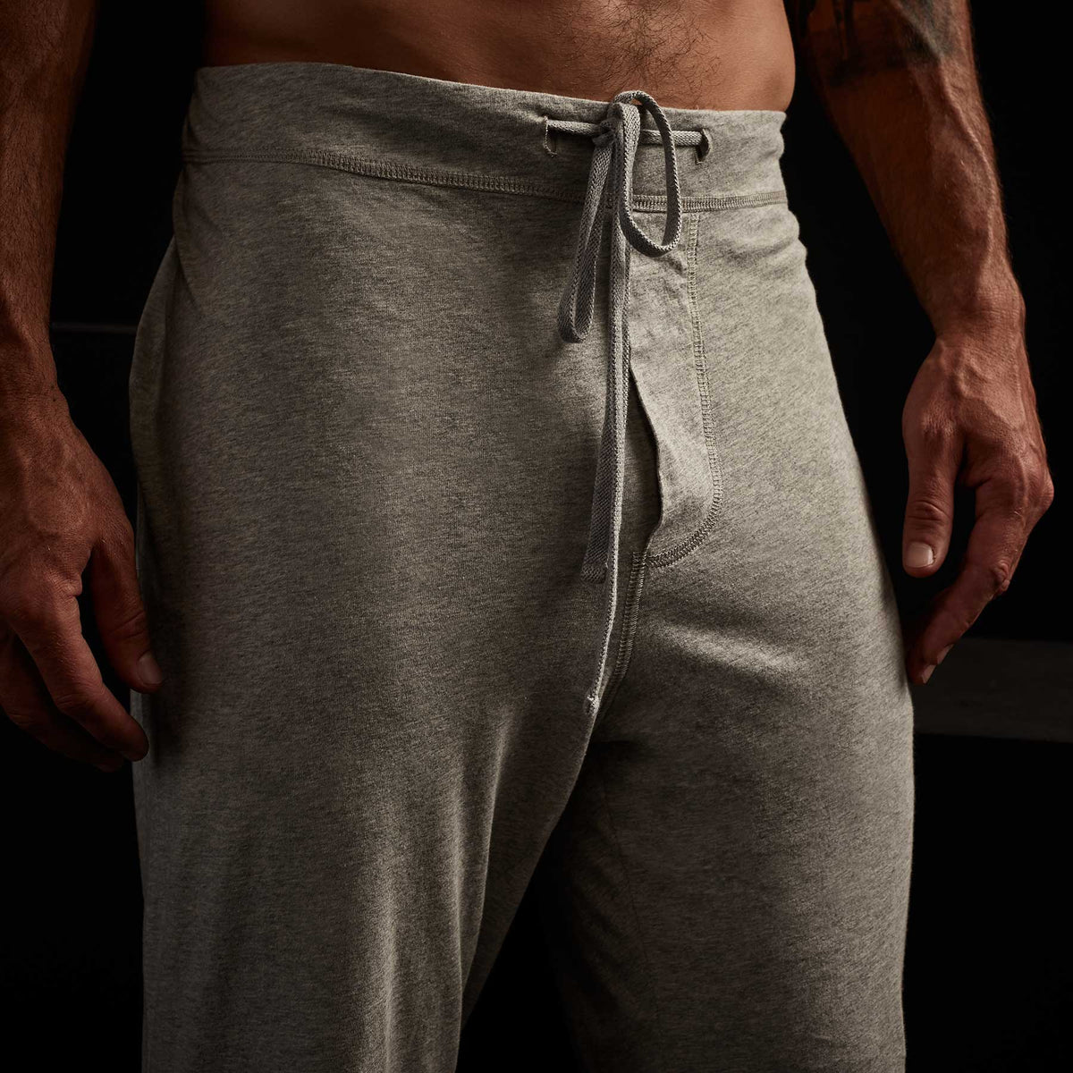 Jersey Pajama Pant - Heather Grey | James Perse Los Angeles