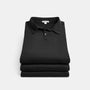 Suded Jersey Polo 3 Pack In Black | James Perse Los Angeles